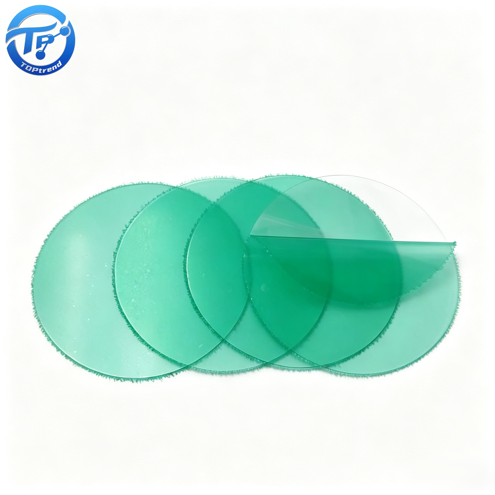 Wholesale Round High Clarity Transparent PETG Sheet Custom Cut Plastic Panel for Goggles and Toy Glasses