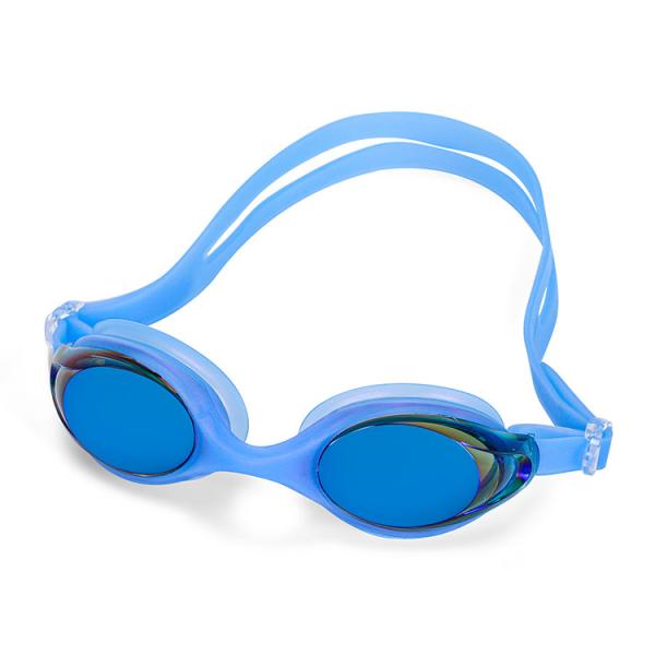 Leakproof Polarized Adult Clear Swim Team Goggles Logo Printing