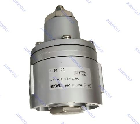 SMC 1/4  Aluminum Alloy Diaphragm Type Single Doube Acting 3 Port Lock-up Valve IL201-02	IL220-02 IL211-02B IL201-N02 IL220-N02 IL211-F02 IL211-N02B IL211-F02B