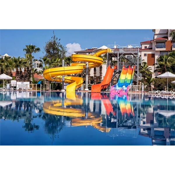 1 persona Parque acuático tobogán divertida piscina Parque de juegos paseos