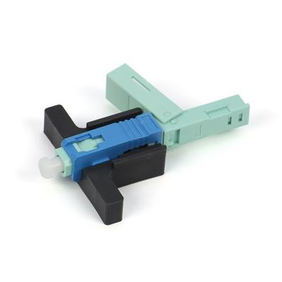 Campo de FTTH FTTX - conector rápido instalável do SC APC do conector da fibra ótica