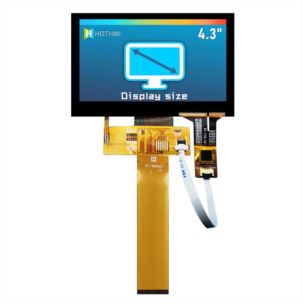 4,3 модуль дисплея солнечного света читаемый TFT LCD монитора дюйма 480x272 Pcap