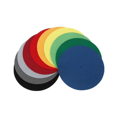 3mm 7 Inch 12 Inch Turntable Printed Felt Slipmat