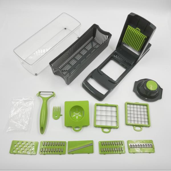 Custom Logo Handheld Vegetable Chopper Slicer Grater for Multifunctional Kitchen Prep