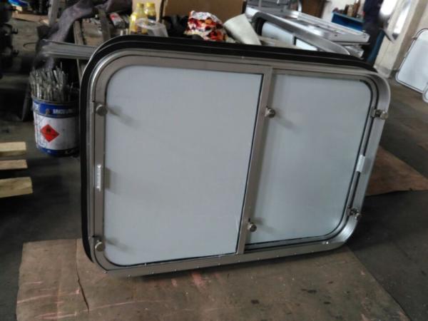 Sliding Marine Windows Aluminum Alloy Stainless Steel