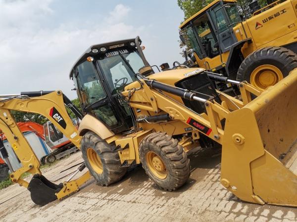 CAT 420F Used Backhoe Loader 93HP for Digging Loading