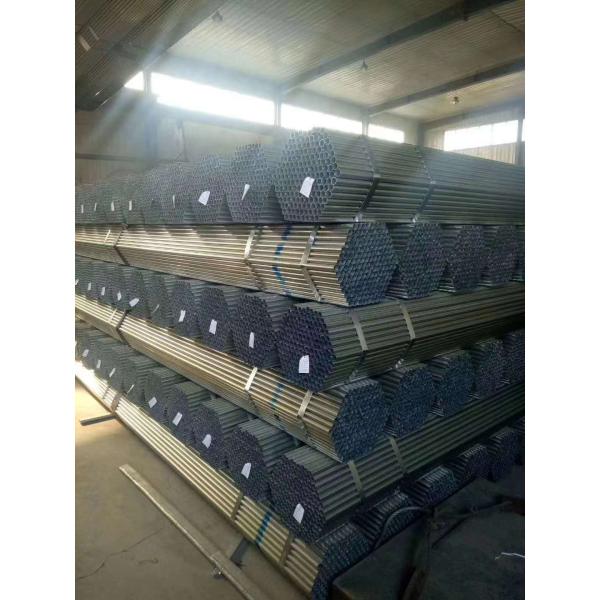 6m Long Welded Erw 1.5 Inch Hot Dip Gi Pipe For Greenhouse