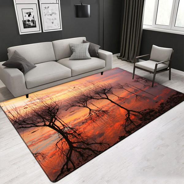 Customized size and pattern living room center large area rug office carpet Bedroom area rug Polyester fibers
