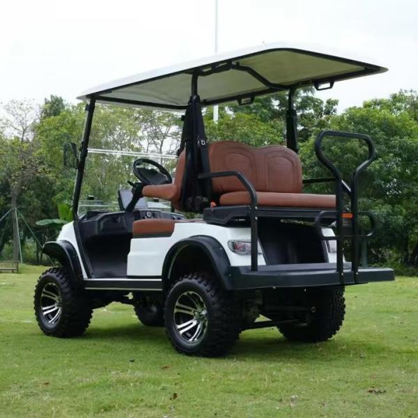Sightseeing Golf Cart Four Wheel Scenic Tourist Office Factory Property Hotel