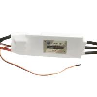 Controlador sem escova da velocidade do helicóptero da alta tensão 16S 300A RC que programa o ESC com dissipador de calor de alumínio