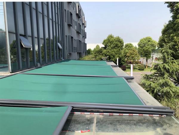 Алюминиевый консерватор солнцезащитный навес кассета водонепроницаемая крыша