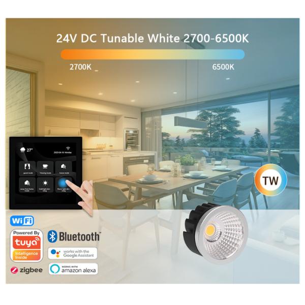 24VDC MR16 Led Module Low Voltage Centralized Tunable White MR16 Module