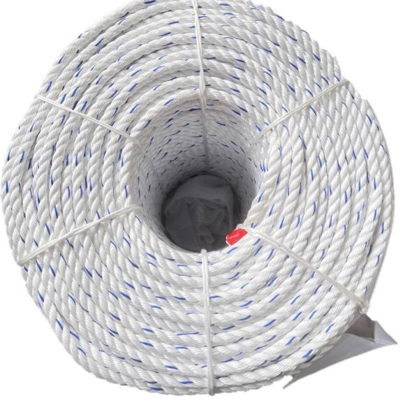 High Quality 8 Strands Polypropylene Polysteel Rope PP Twisted Cord High Strength Nylon Floating Rope