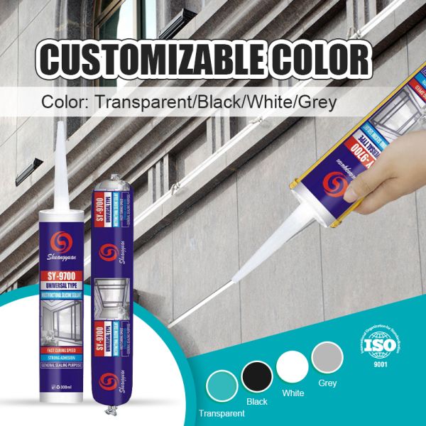 Multi-scene Sealing Silicone Sealant – Waterproof, Mildew Resistant & Quick Cure, Ideal for Windows, Balconies, Kitchens and Bathrooms