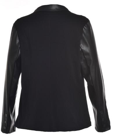 2020 New Designs Ladies PU Jackets / Womens Pu Biker Jacket With Two Pocket Bags