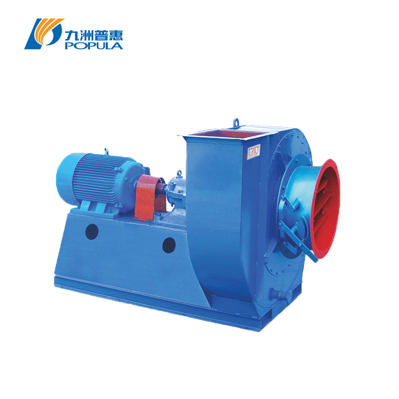 High Volume Centrifugal Induced Draft Fan Coupling Drive Anti Abrasion For Boilers