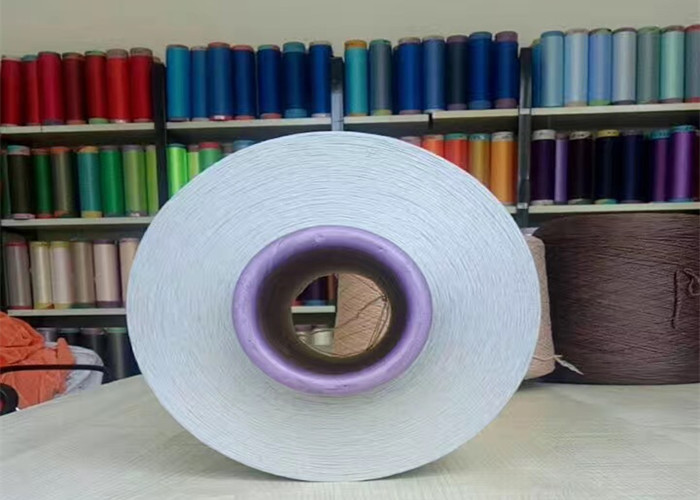 Microfiber Polyester DTY Yarn 150D / 288F SD NIM For Velveteen Material