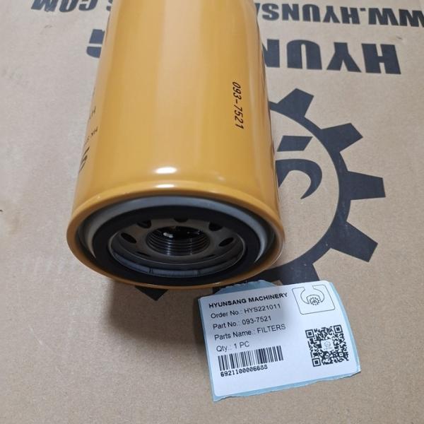 Filtros de escavadeira 093-7521 CA0937521 0937521 Para M325B M325C MH M330D W330B W345B II