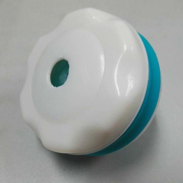 Diâmetro fácil da bola de rolo da massagem do aperto 66 x 60 milímetros com suporte ergonômico