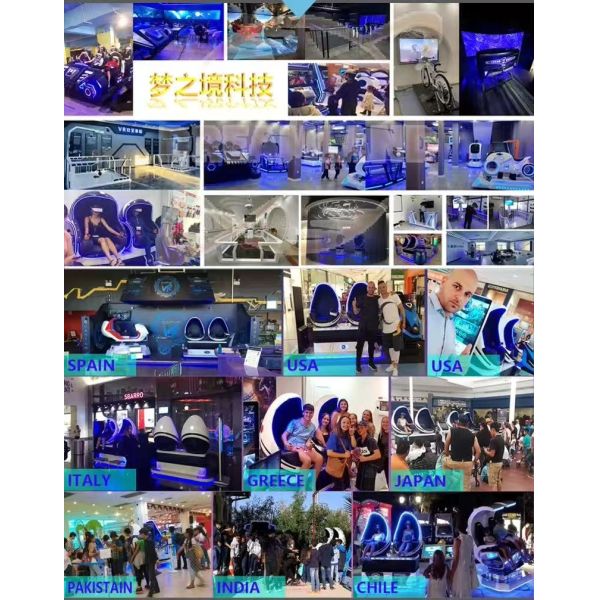 9D VR Shooting Arena Machine Multiplayer Free Roam Virtual Reality Game for Indoor Park Shopping Mall Team Building