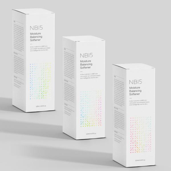Custom Size Simple Cosmetic Skincare Product Paper Box With Your Own Logo