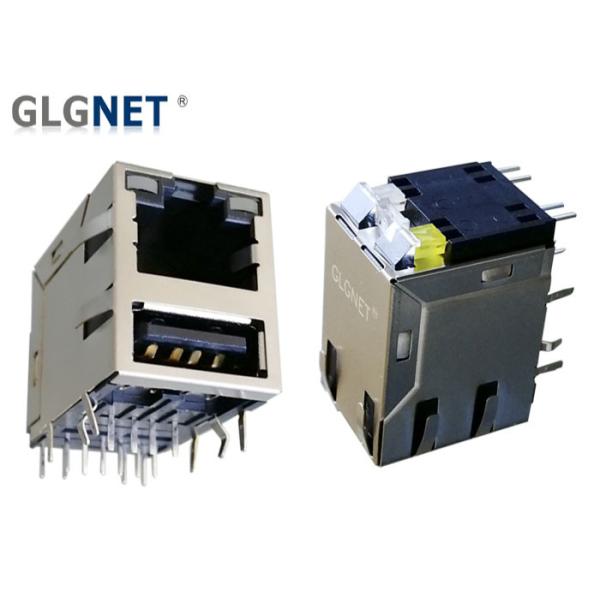 Tab Up 1 RJ45 Port Lan Cable Connector USB 2.0 Interface Light Pipes Available