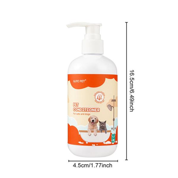 Antibactérien déodorant gel de douche pour animaux de compagnie propre gel de douche pour chats parfumé durable