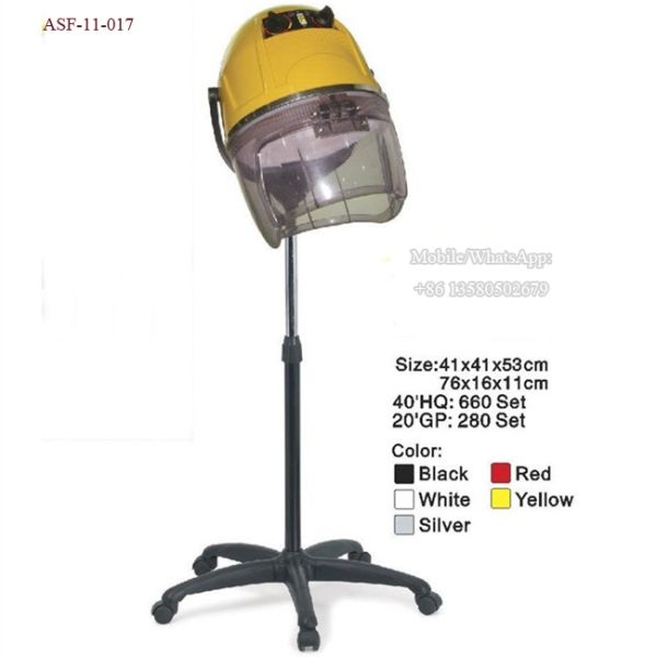 ASF-11-017 Hair Spa Steamer Black Color Salon Furniture Barber Shop
