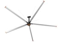 Magnesium Alloy Blades 24 Foot Industrial Ceiling Fan PMSM Fans For Car Showroom