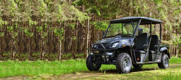 VENDEDOR VEÍCULO ELÉTRICO DE 4 VOLTADORES UTV 4 SEATS 4X4 de 5 kW/8KW para uso recreativo