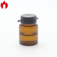 Vidro Vial With Plastic Cap do Borosilicate 10ml Brown