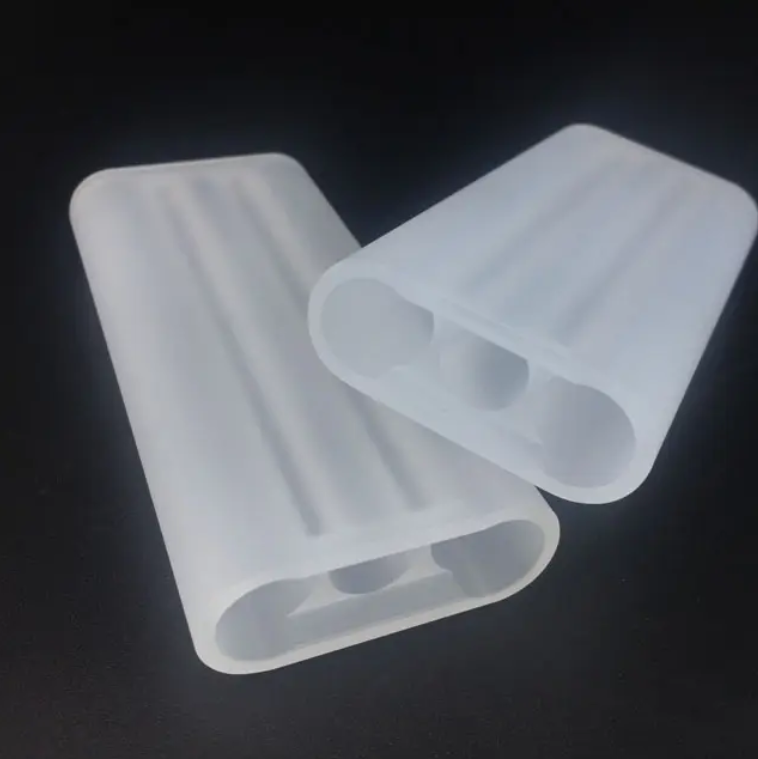 Customized High-Temperature Resistant Frosted Optical Quartz Glass Chamber
