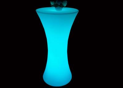 Party Poseur LED Cocktail Table Round Highboy Table Lighting Furniture