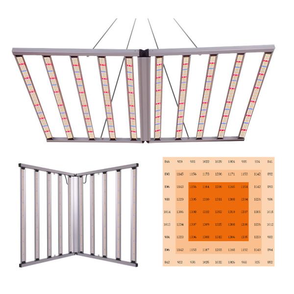 Full Spectrum 1000W LED Plant Grow Lights personnalisé Horticulture commerciale à l'intérieur Hydroponique Samsong Lm301h Lm281b Evo Dimmable