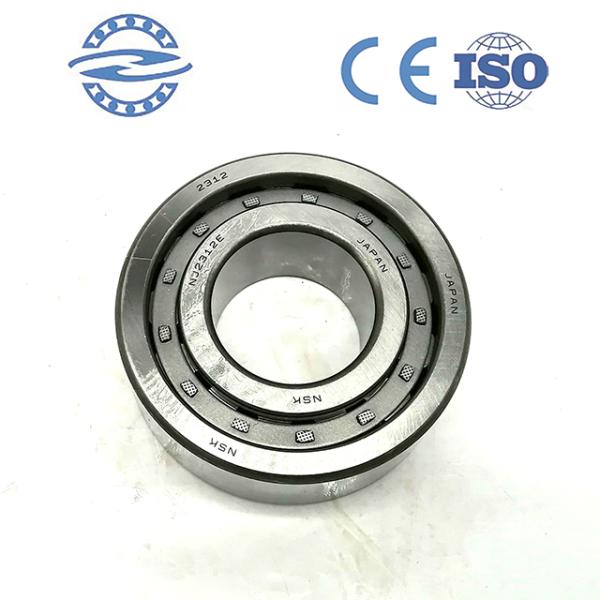 NJ2312 P6 Cylindrical Roller Bearing For Forestry Machinery 60x130x46mm