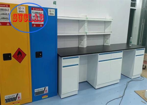 Best Price  Epoxy Resin Lab Benches with Drawers Manufacturers for Hospital & School Laboratory Using