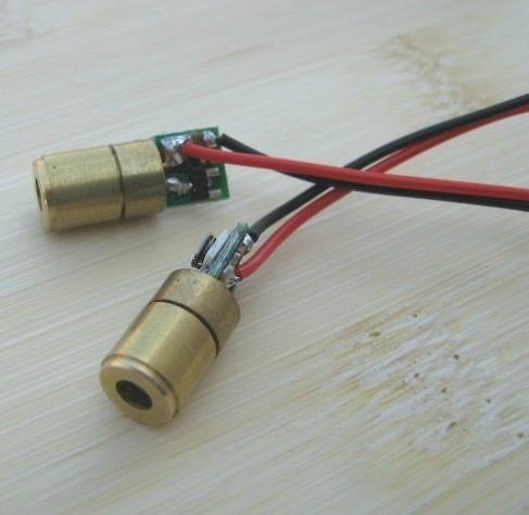 650nm 5mw Red Dot Beam Adjustable Focusing Laser Module For Electrical Tools And Leveling Instrument