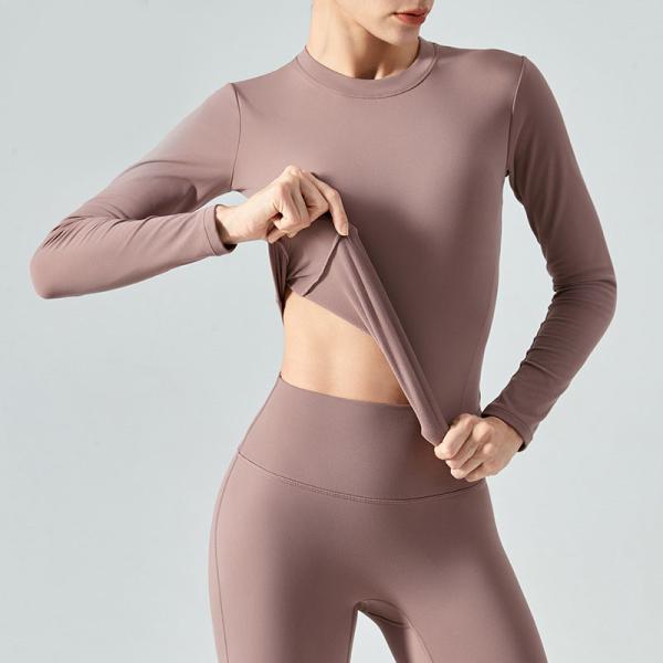 Winter Skin Friendly Plush Thickened Horse Riding Tops Warm Sports Long Sleeved