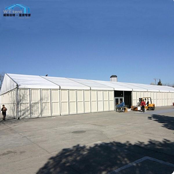 Cutomized Temporary Warehouse Marquee , Storage Warehouse Tent Rocky Walls