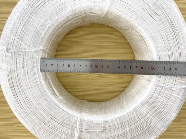 5MM Rolled Coil Single Winding PE Metal Nose Wire