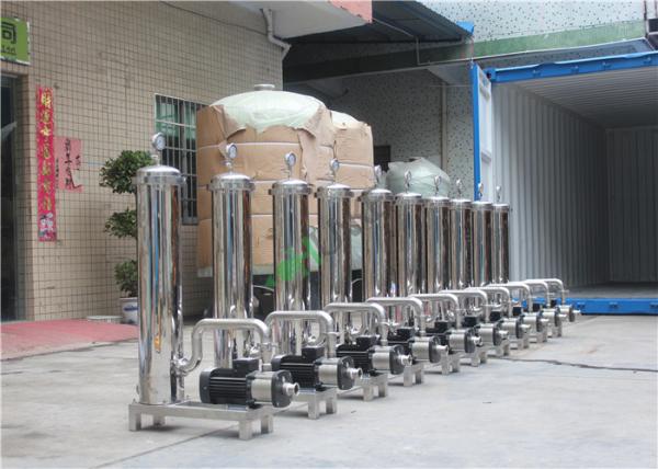 Water Filtration Cartridge Filter Housing Stainless Steel 304 316 Material