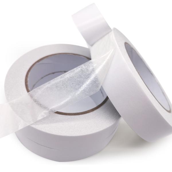 Double Sided Tissue Tape 50m x 30mm Acrylic Adhesive Waterproof