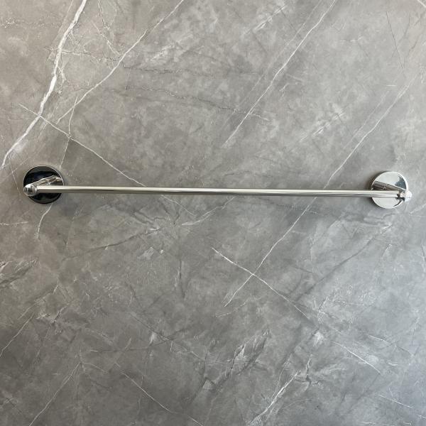 25 Inch Bathroom Towel Bars Rack Sus304 Wall Mount Polished Finish