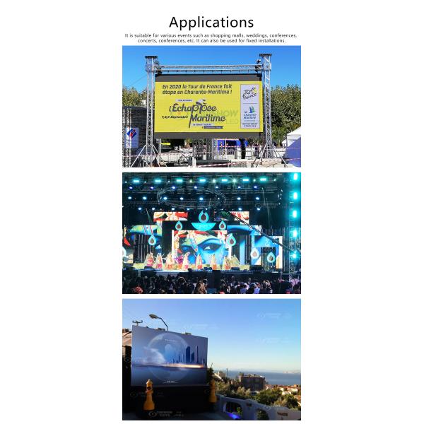 Turnkey Led Video Wall System P2.9 P3 P3.9 Rental Indoor Led Display Event Outdoor Led Panel Stage Led Screen for Concert