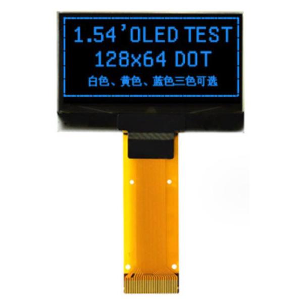1.54 дюймовый OLED SSD1309 Монохромный дисплей с параллельным и 4-проводной интерфейсом SPI
