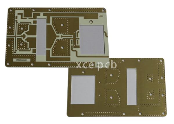 Amateur Radio Antenna TG170 Rogers Material Pcb Without Soldermask , 2oz Finished Copper