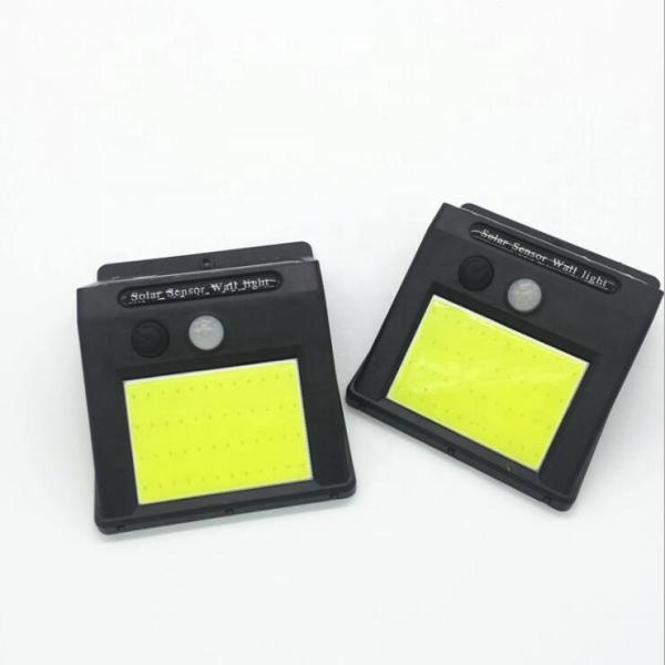 6000K 20 Leds PIR Outdoor Wireless Solar Wall Light For Pathway