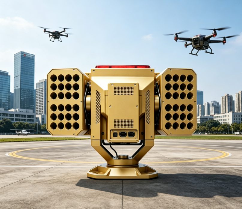 Acoustic Array Close-Range Rotor Acoustic Recognition System Drone Acoustic Signature Detection Systems