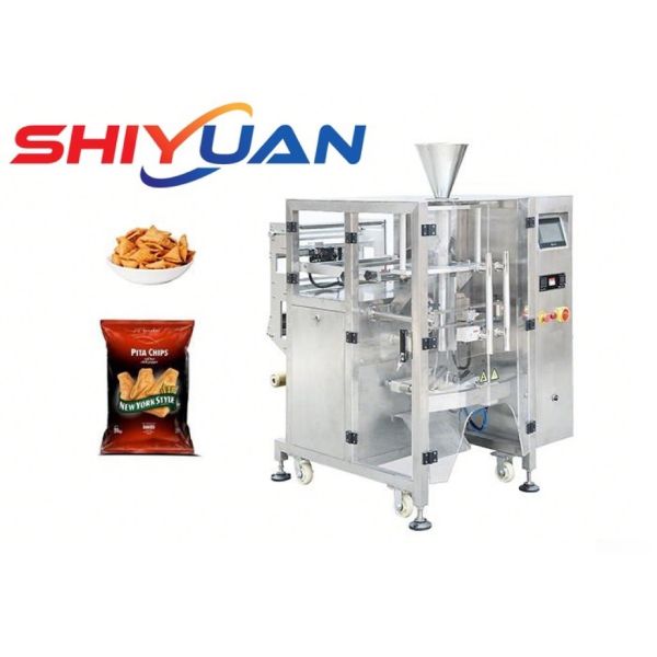 5.5KW Pet Food Packaging Equipment ,  Vertical Form Fill Seal Packing Machine