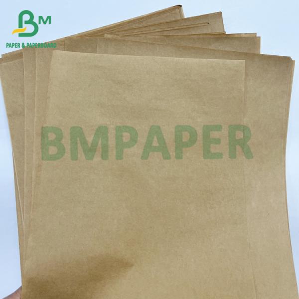Good Printing Performance 60grs 70grs Unbleached Brown Food Paper